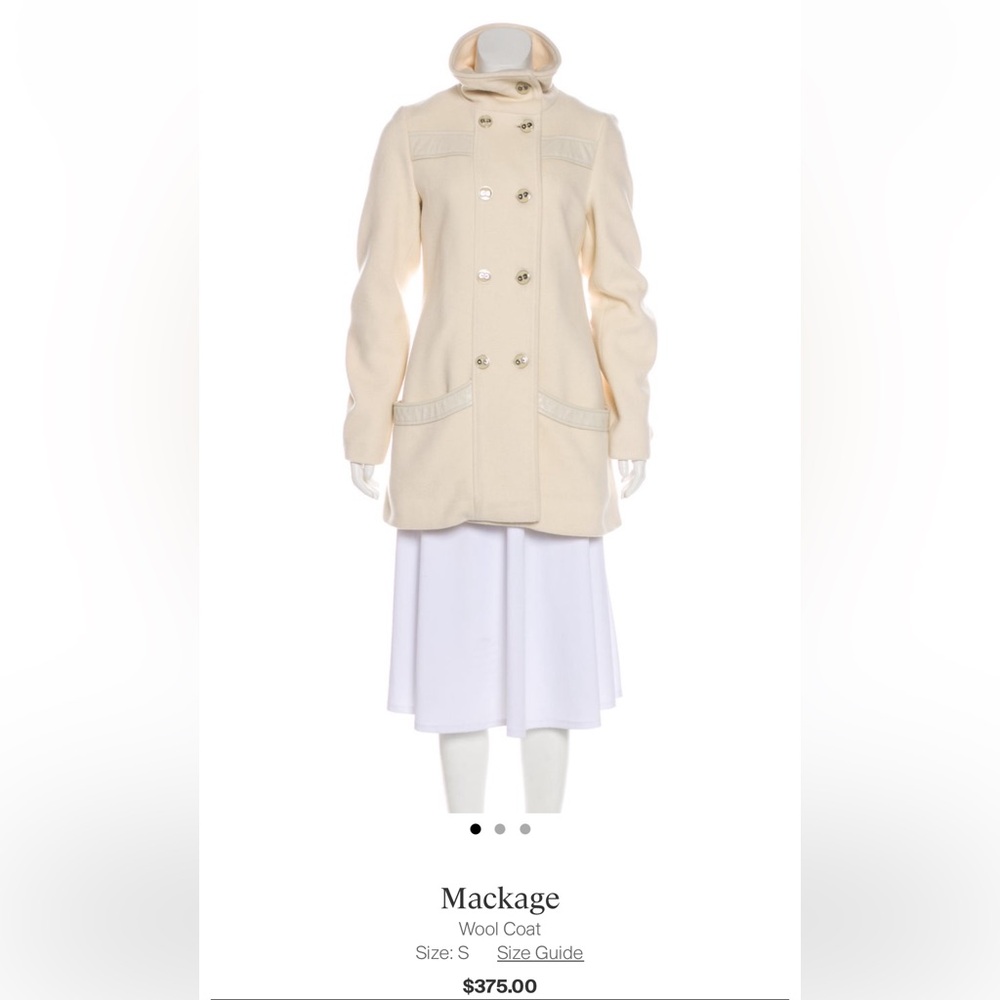 MACKAGE Peacoat - Size Small